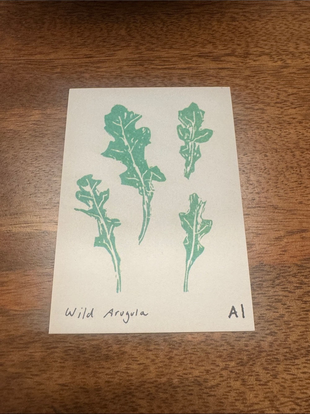 Inciardi- Wild Arugula - Mini Print